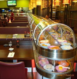 餐飲效率革新者 廣州市三禾機械雙層冷熱回轉餐飲輸送線